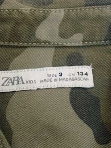 Camouflage Print Shirt