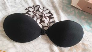 Black Stick-On Bra