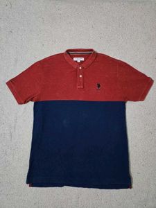 U.S. Polo. Color Block Polo S