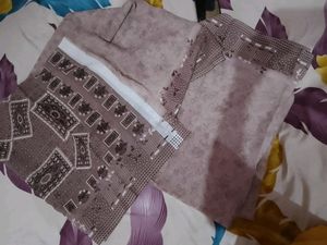 Fully Printed Saree With Blouse