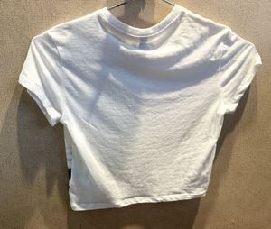 H&amp;M graphic print crop tee