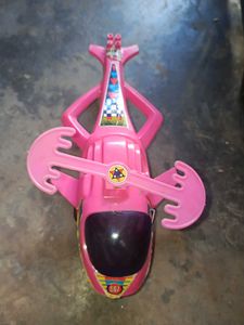 Toy Car and Helicopter Set