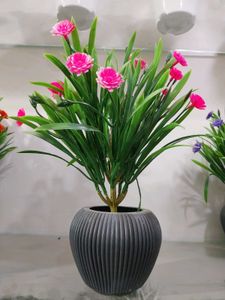 Artificial Orange Flower Plant