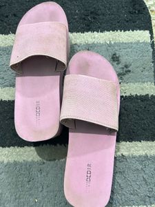 Pink Textured wedges