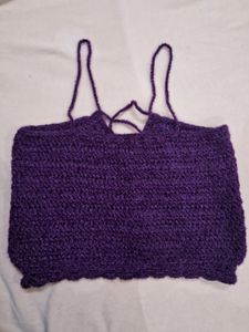 Handmade Crochet Top For Womens