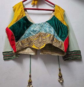 Designer blue Lehenga Choli