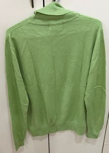 Chic Green Turtleneck Sweater