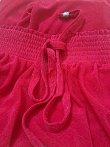 Vibrant Pink Modern Style Skirt