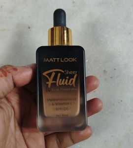 Matt Look Sheer Fluid Serum Foundation