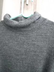 Gray Long Sleeve Dress