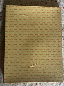 Leather folder for important papers