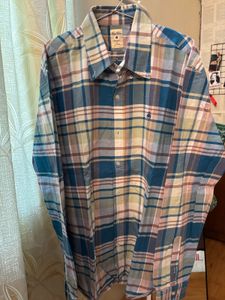 Men's Plaid Button-Down Shirt
