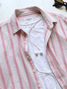 Korean Y2K Candy Stripe Streetwear Shirt
