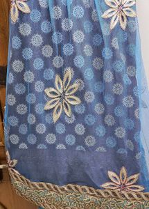 Vintage Embroidered Fabric