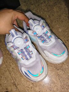 Beautiful shoes with sticker