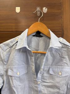 H&amp;M Striped Fitted Shirt
