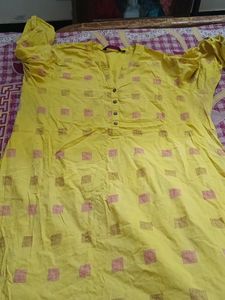 Yellow Kurti