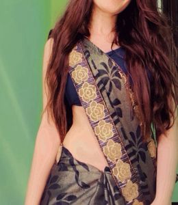 Elegant Floral Saree