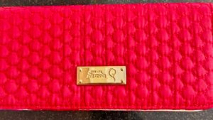 Vibrant Quilted Clutch