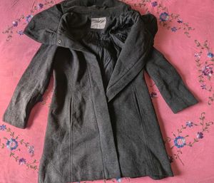 💸🩶ZARA DARK GRAY WOOL COAT🩶💸
