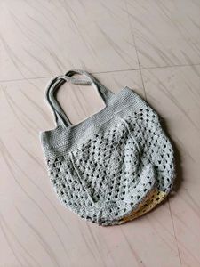Handmade Crochet Tote Bag