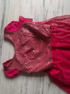 Stunning Pink Sequined Lehenga Choli