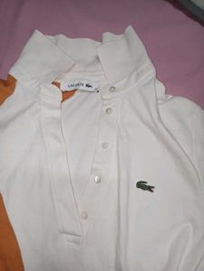Lacoste Colorblock Polo Dress