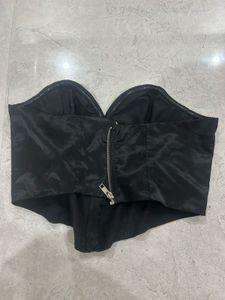 Black heart shape Corset top.