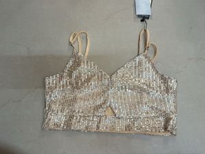 Dressbery Sparkling Sequin Cami Top