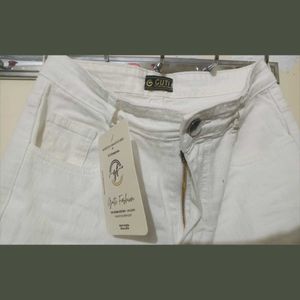 White Flared Jeans