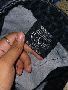 Dark Wash Cargo Jeans