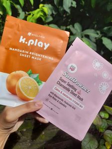 COMBO of Myglamm 2 Sheetmask
