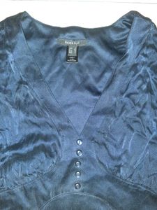 💎 Authentic MANGO SUIT — Satin Elegance Top