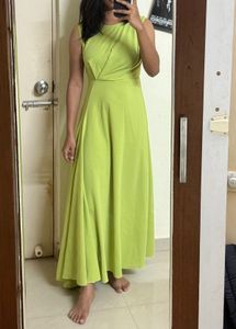 lime green dress | wore only once