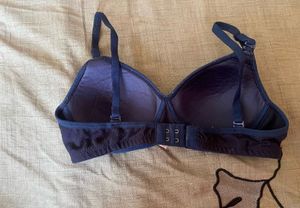 Navy Blue Padded Bra