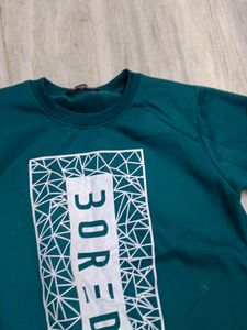 Green 'Bored' Sweatshirt