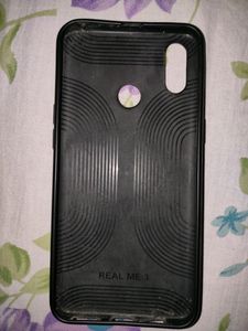 Realme 3/3i Mobile Cover With Panda Pop Socket