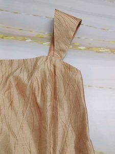 (1300)Vintage Gold Corset Top