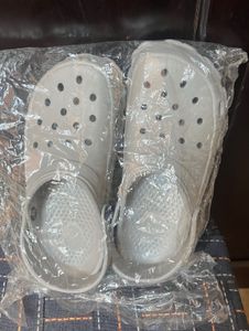 Valentine Sale 🔥Unisex  Grey Crocs