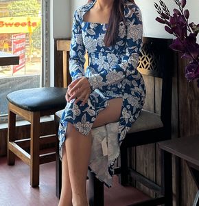 Forever 21 side slit dress