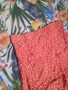 Cute Floral Mini Skirt