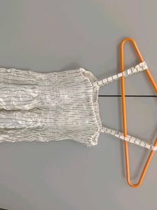 Striped Smocked Jumpsuit