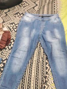 Light Wash Denim Jeans combo