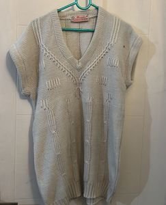 Men Woolen Half Sleeve Sweater