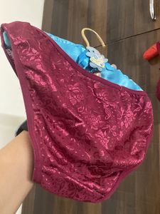 Burgundy Lace Lingerie Set