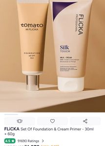 FLICKA Foundation & Cream Primer Set