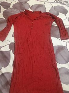 Red Kurta