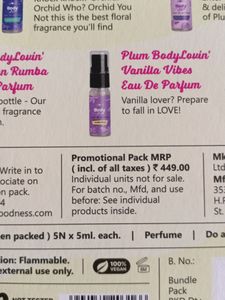 Plum Mini Mist Trail/Travel Set Pack of 2