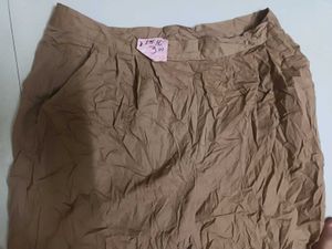 Biege Comfortable Casual Pants