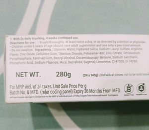 Combo of Shampoo and Paste